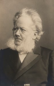Henrik Ibsen, norwegischer Dramatiker und Dichter