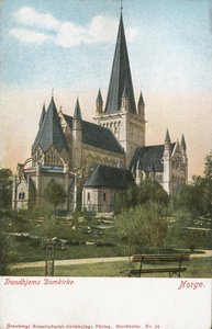 Trondheim Kathedrale, Norwegen von Norwegian Photographer