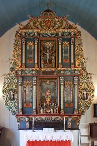 Altarbild, Kirche Mo I Rana, 1765