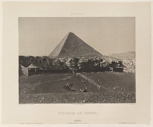 Ägypten. Pyramide von Cheops