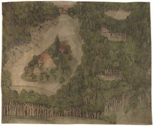 Ein Bauernhof im Wald