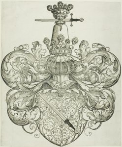 Das Wappen der Familie Kress von Kressenstein von Nuremberg School