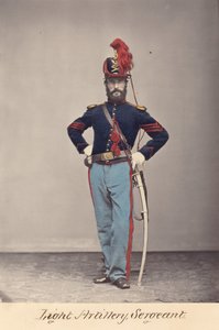 Leichte Artillerie, Sergeant von O.H. Willard
