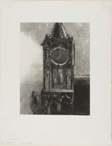 Eine Glocke im Turm schlug die Stunde, Platte 4 aus Edmond Picards Le Jure
