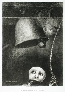 Eine Maske läutet das Totenglöckchen