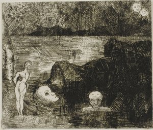 Traumvision, ca. 1880 von Odilon Redon