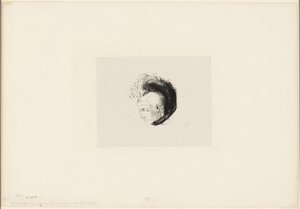 Frontispiz für Le mouvement idéaliste en peinture von André Mellerio von Odilon Redon