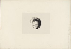 Frontispiz für Le mouvement idéaliste en peinture von André Mellerio von Odilon Redon