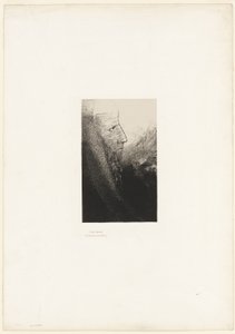 St. Antonius: "Hilf mir, o mein Gott!", Platte 2 von 24 von Odilon Redon