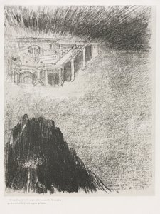 Die Apokalypse des Heiligen Johannes: Und ich, Johannes, sah die heilige Stadt, das neue Jerusalem, 1899 von Odilon Redon