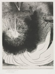 Die Apokalypse des Heiligen Johannes: Und es fiel ein großer Stern vom Himmel, brennend..., 1899 von Odilon Redon
