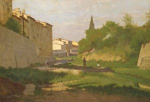 Il Mugnone von Odoardo Borrani