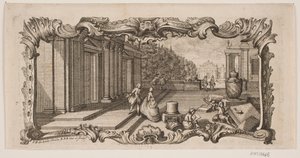 Vignette zu "Thurah: Hafnia Hodierna" von Odvardt Helmoldt de Lode