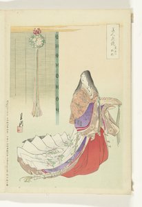 Heian Hofdame von Ogata Gekko
