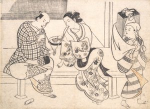 Liebespaar von Okumura Masanobu