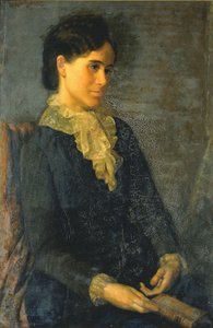 Hester Marian Wait Lay, Porträt der Frau des Künstlers von Oliver Ingraham Lay