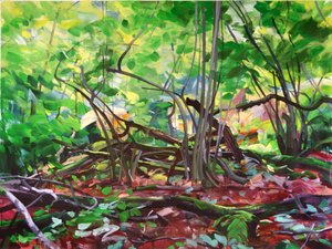Forêt 12 von Olivier Morel