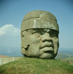 Kolossaler Kopf 1 aus San Lorenzo, Veracruz, Mexiko, präklassisch