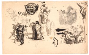 Figuren- und Kompositionsstudien