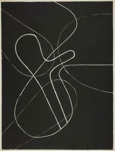 Improvisation Nr. 3: Linie von Onchi Kôshirô