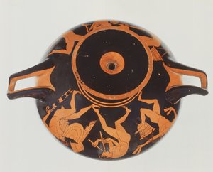 Attische rotfigurige Kylix, 500-450 v. Chr. (Keramik)