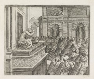 David beobachtet Bathseba