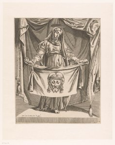Veronika mit Schweißtuch von Orazio de Santis (attributed to)