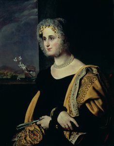 Porträt von Ekaterina Avdulina, geb. Jakowlewa (1788-1832) 1822-23