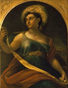 Porträt der Schauspielerin Ekaterina Semyonova 1786-1849 als delphische Sibylle, 1828