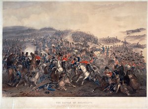 Die Schlacht von Balaklawa am 25. Oktober 1854 von Orlando Norie