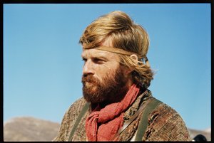 Robert Redford am Set von 