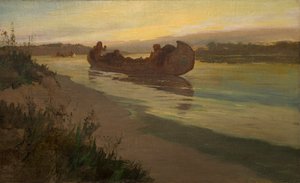 Marquette und Joliet am Mississippi