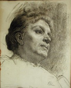 Kopf einer Frau