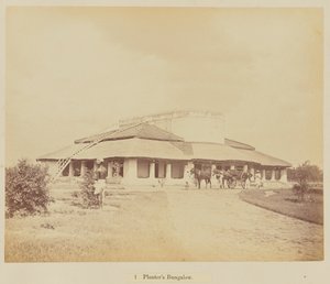 Bungalow des Pflanzers von Oscar Jean Baptiste Mallitte