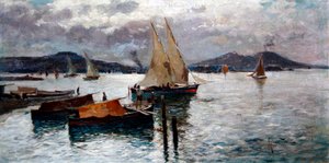 Die Bucht von Neapel, ca. 1900
