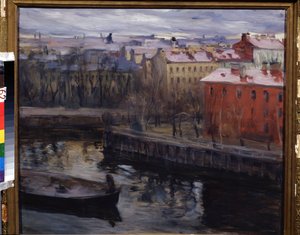 Ansicht von Leningrad von Osip Emmanuilovich Braz