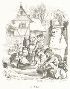 Winter von Oskar Pletsch