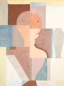 Geteilter Torso, nach rechts blickend