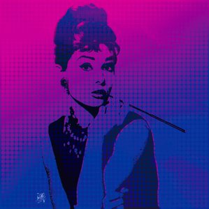 Ikonisches Pop-Art-Porträt von Osvaldo Russo