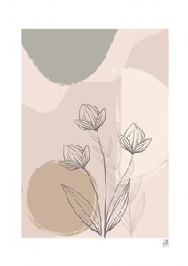 Weiche Blumenabstraktion