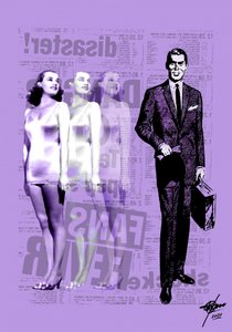 Eleganter Mann Retro Glamour von Osvaldo Russo