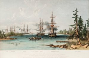 Die Åland-Inseln am 22. Juli 1854, 1855 von Oswald Walters Brierly