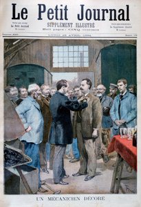 Auszeichnung eines Mechanikers, 1894