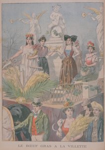 Fatted Ox Festlichkeiten, Villette, Paris, 1900