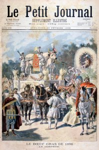 Fett-Ochsen-Feiern in Paris, 1896