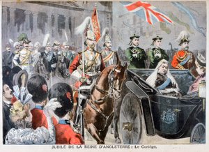 Prozession, Diamantenes Jubiläum von Königin Victoria, 1897