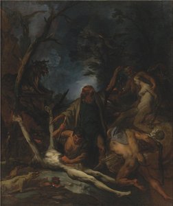Hexen bei einer schwarzen Messe