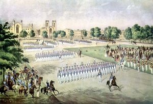 Parade des 7. Regiments, Washington Square, New York