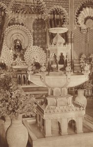 Maurischer Kiosk, nahe dem bayerischen Königsschloss Linderhof von Otto Ballerstedt