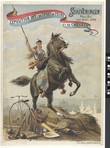 Exposition Int: de Sport de Pêche et de Chevaux / Scheveningen Niederlande Juni-Oktober 1892